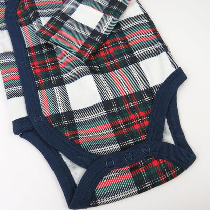 HonestBaby unisex-baby 3-pack Long Sleeve Side-snap Kimono Bodysuits Organic Cotton for Infant Baby Boys, Girls, Unisex