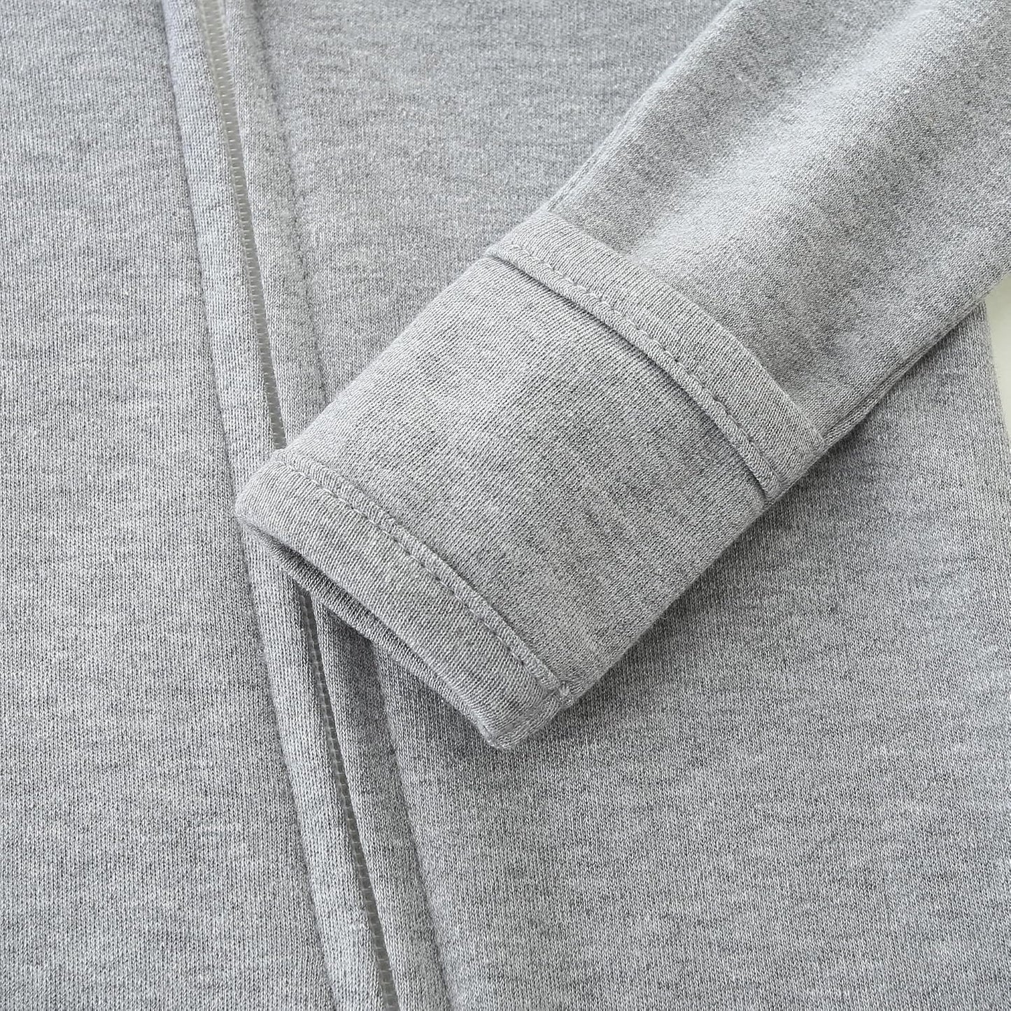 Baby Romper 100% Organic Cotton Pajamas One Piece Long Sleeve Zipper Footie Onesie for 0~12M Baby